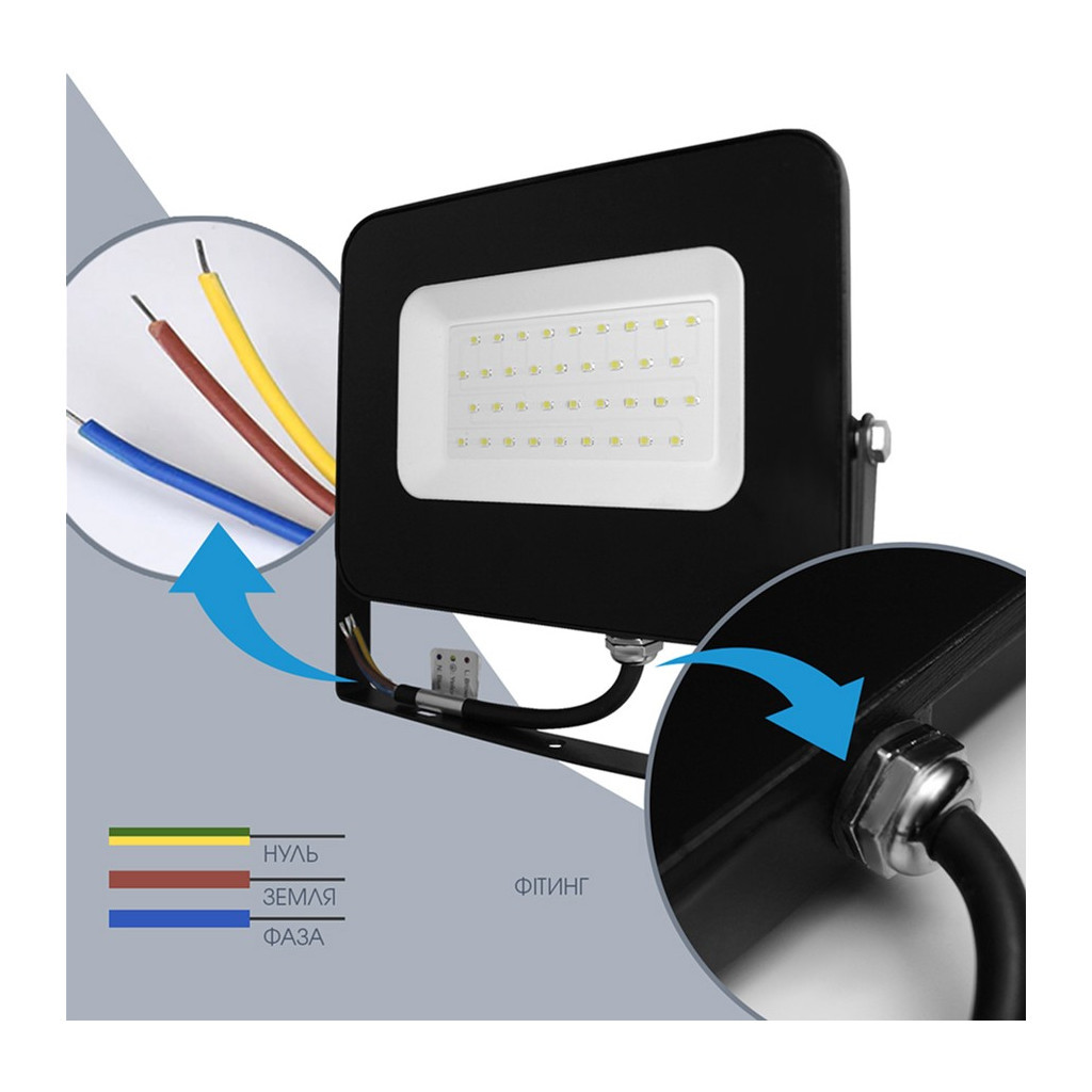 Прожектор ELM Matrix M- 70- 41 6500 (26-0042) - зображення 5