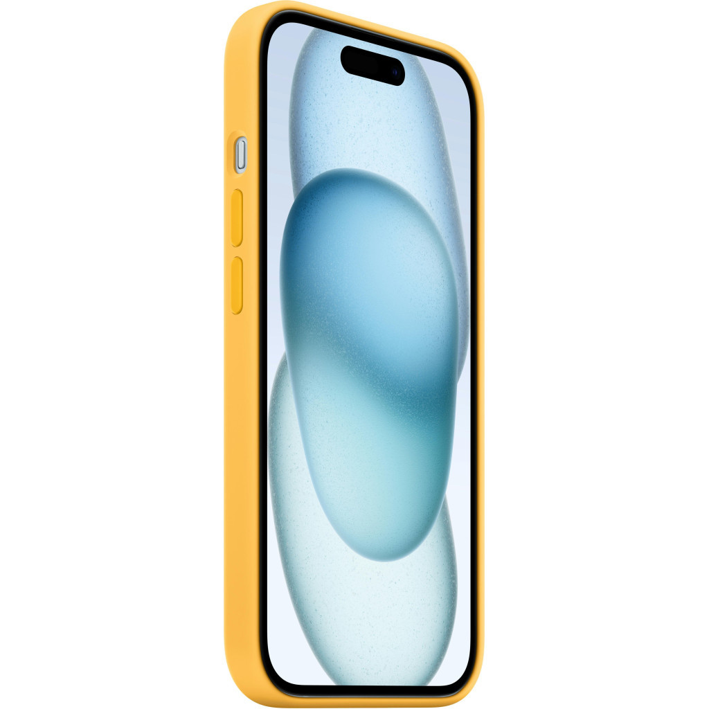 Чохол до мобільного телефона Apple iPhone 15 Silicone Case with MagSafe - Sunshine, Model A3123 (MWNA3ZM/A) - зображення 3