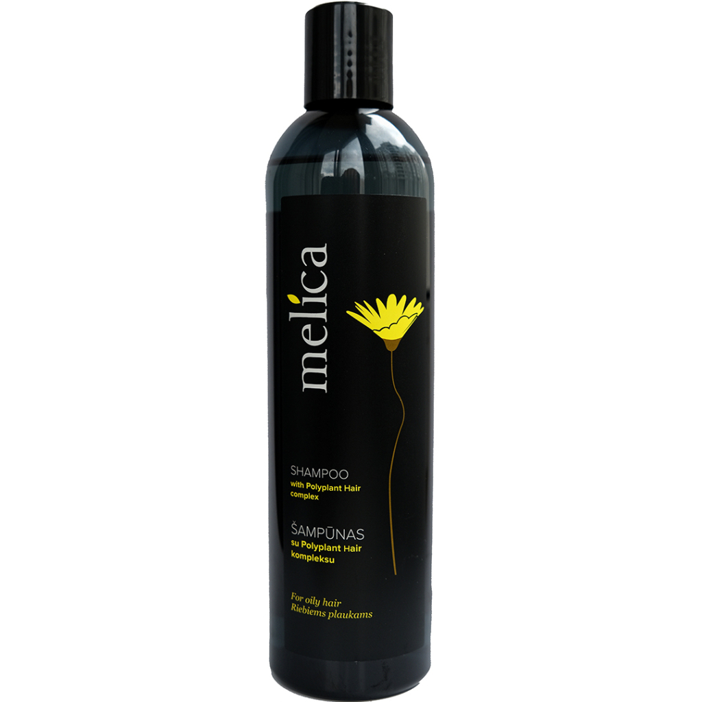 Шампунь Melica Black збір екстрактів 12 трав для всіх типів волосся 300 мл (4770416003501) - зображення 1