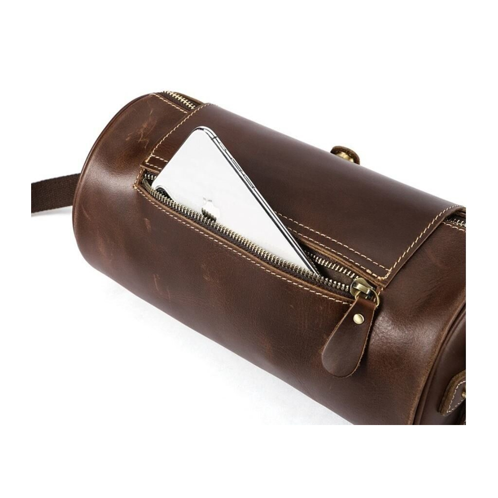 Сумка Vintage Чоловіча Коричнева (14694) - зображення 5
