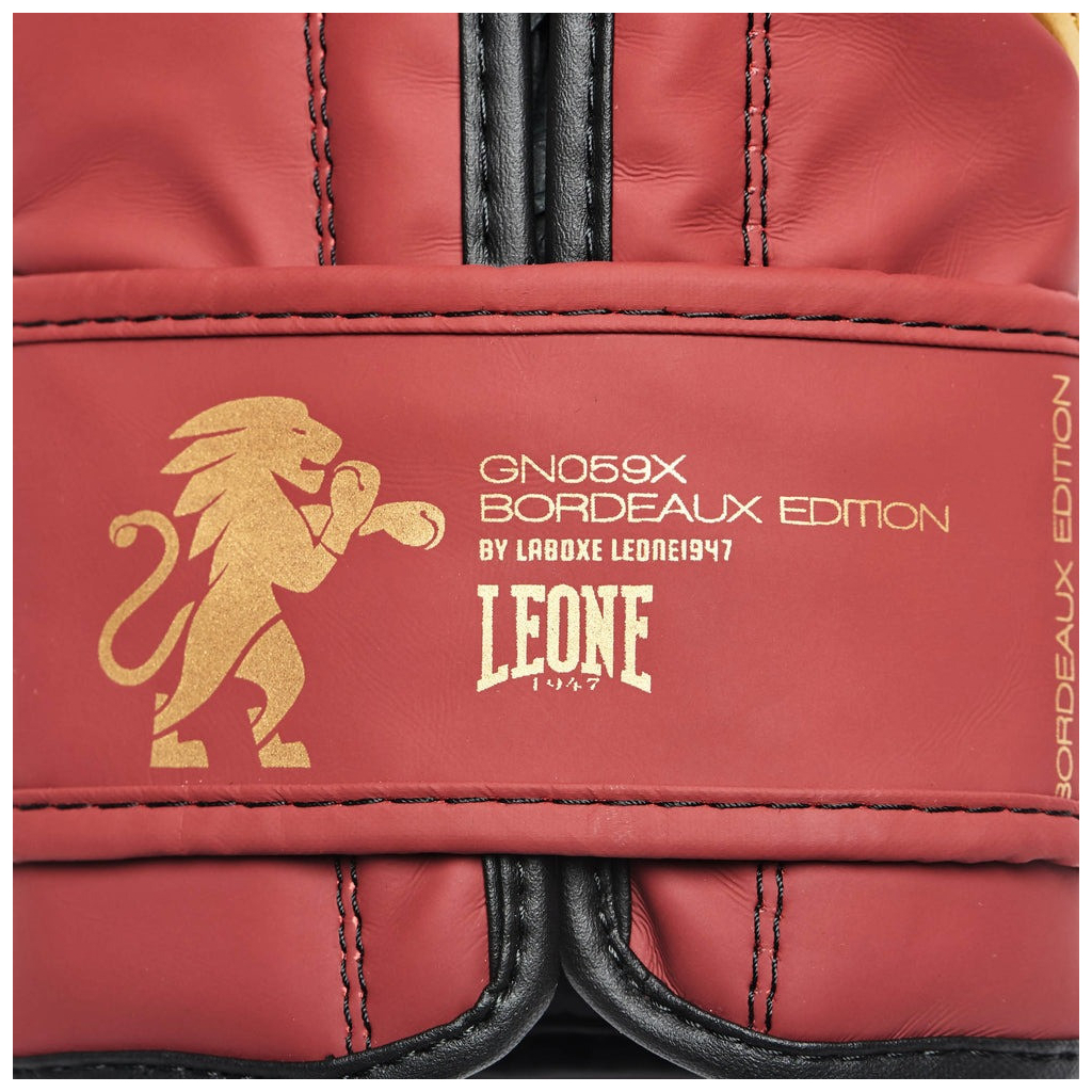 Боксерські рукавички Leone GN059X Bordeaux ED 10 унцій (GN059X_BORDEAUX_10oz) - изображение 9