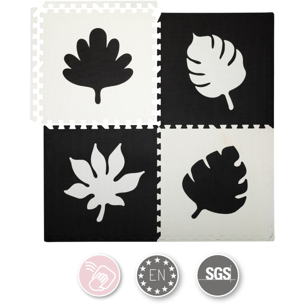 Дитячий килимок MoMi пазл Feli 120 х 120 cм Black (AKCE00028) - зображення 4