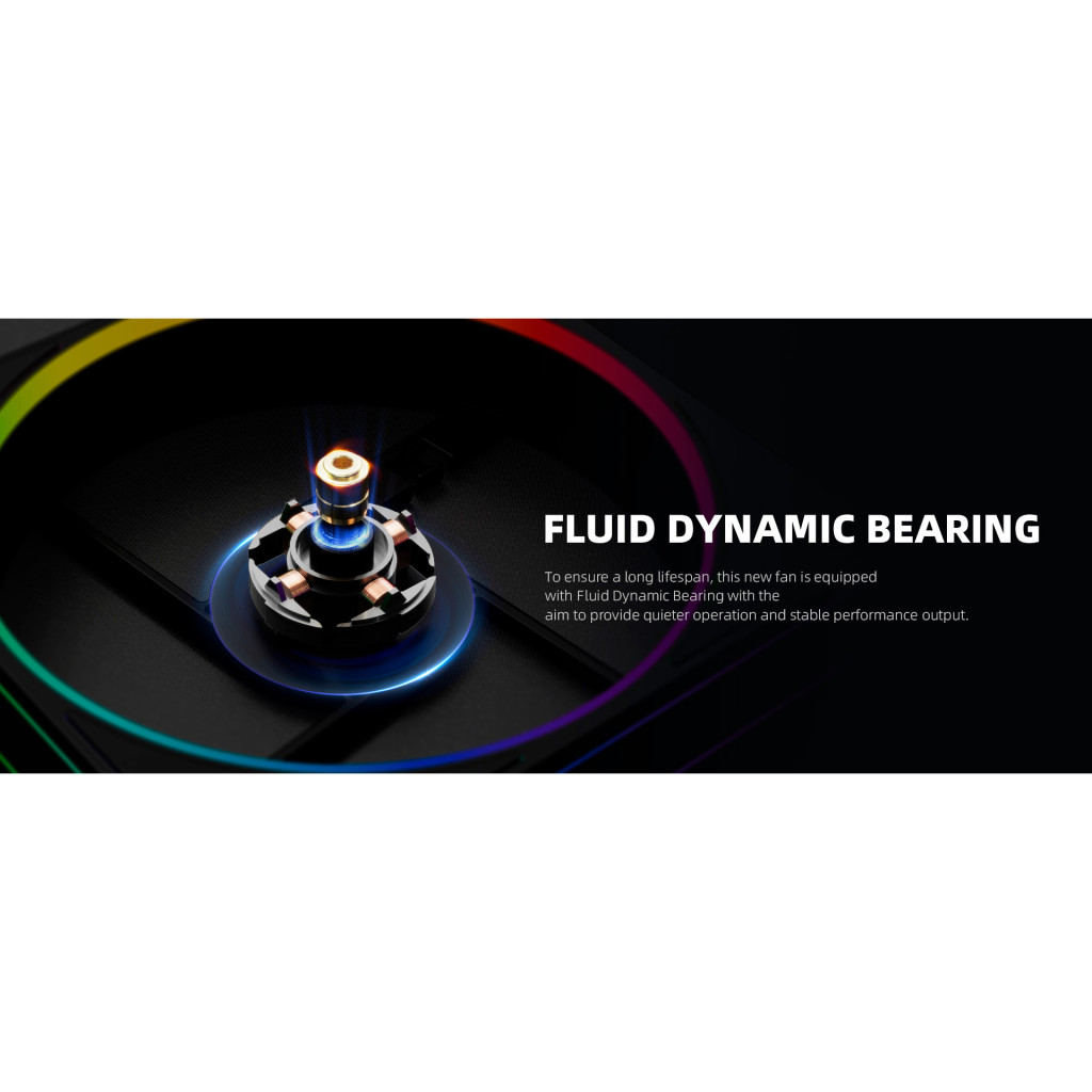 Кулер до корпусу ID-Cooling AF-127-ARGB-K - изображение 9
