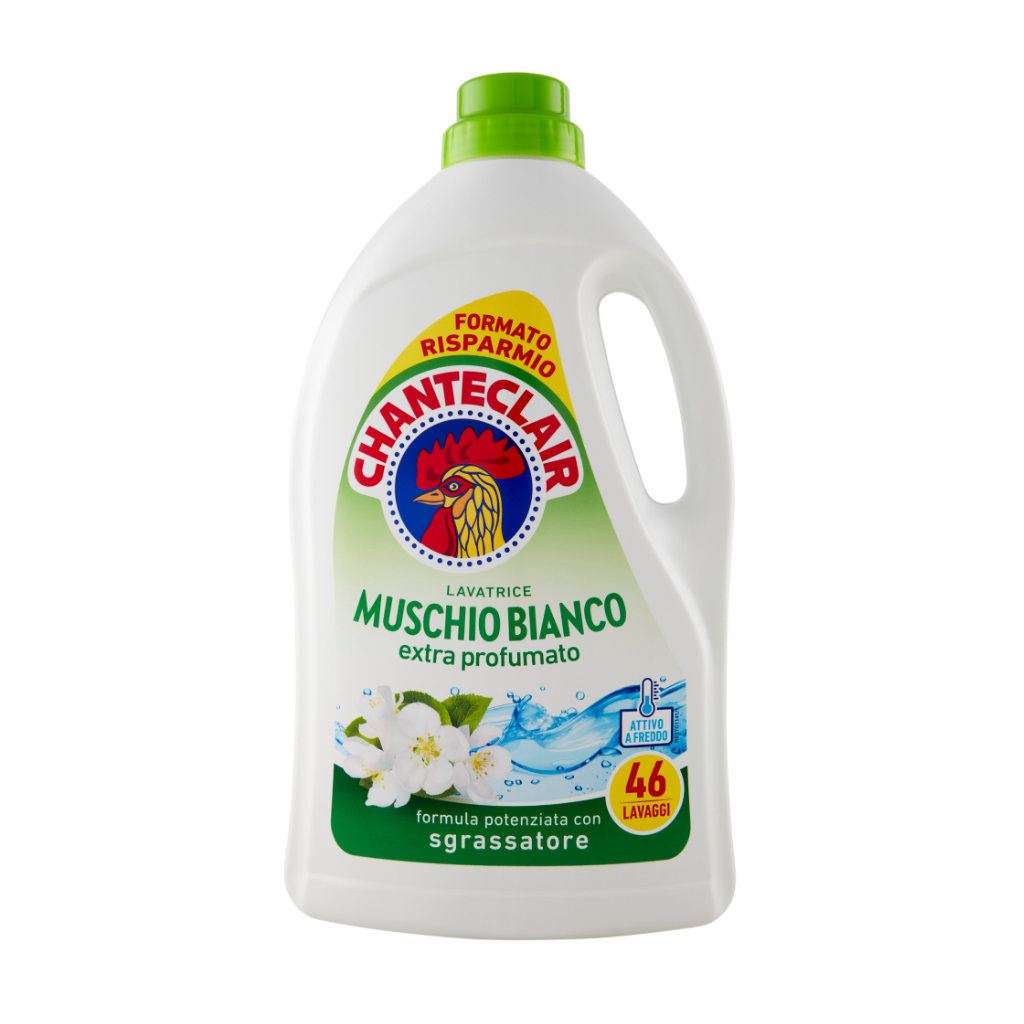 Гель для прання ChanteClair Muschio Bianco Білий мускус 2.07 л (8015194532598) - зображення 1