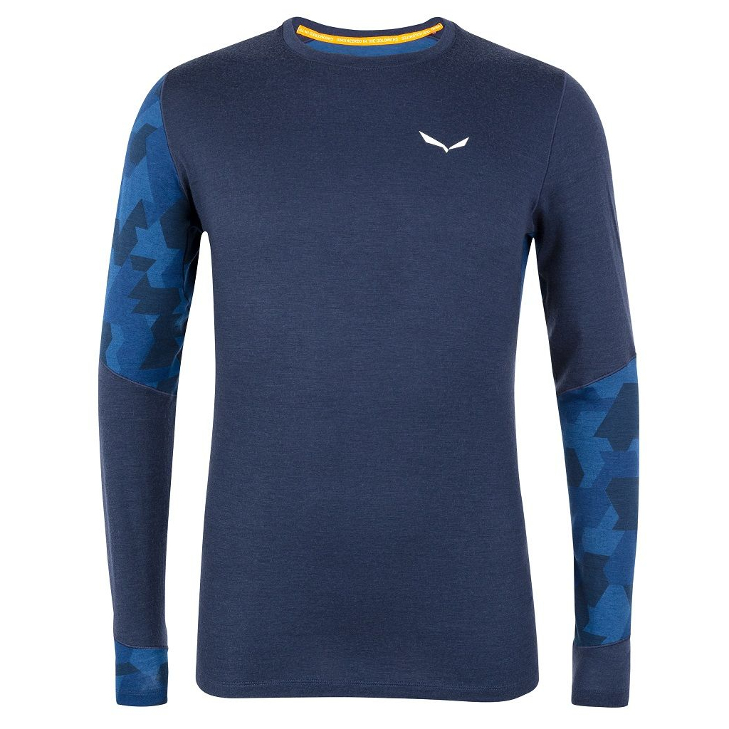 Термокофта Salewa Cristallo L/S Mns 28205 3960 - 46/S - синій (013.002.9317) - зображення 1