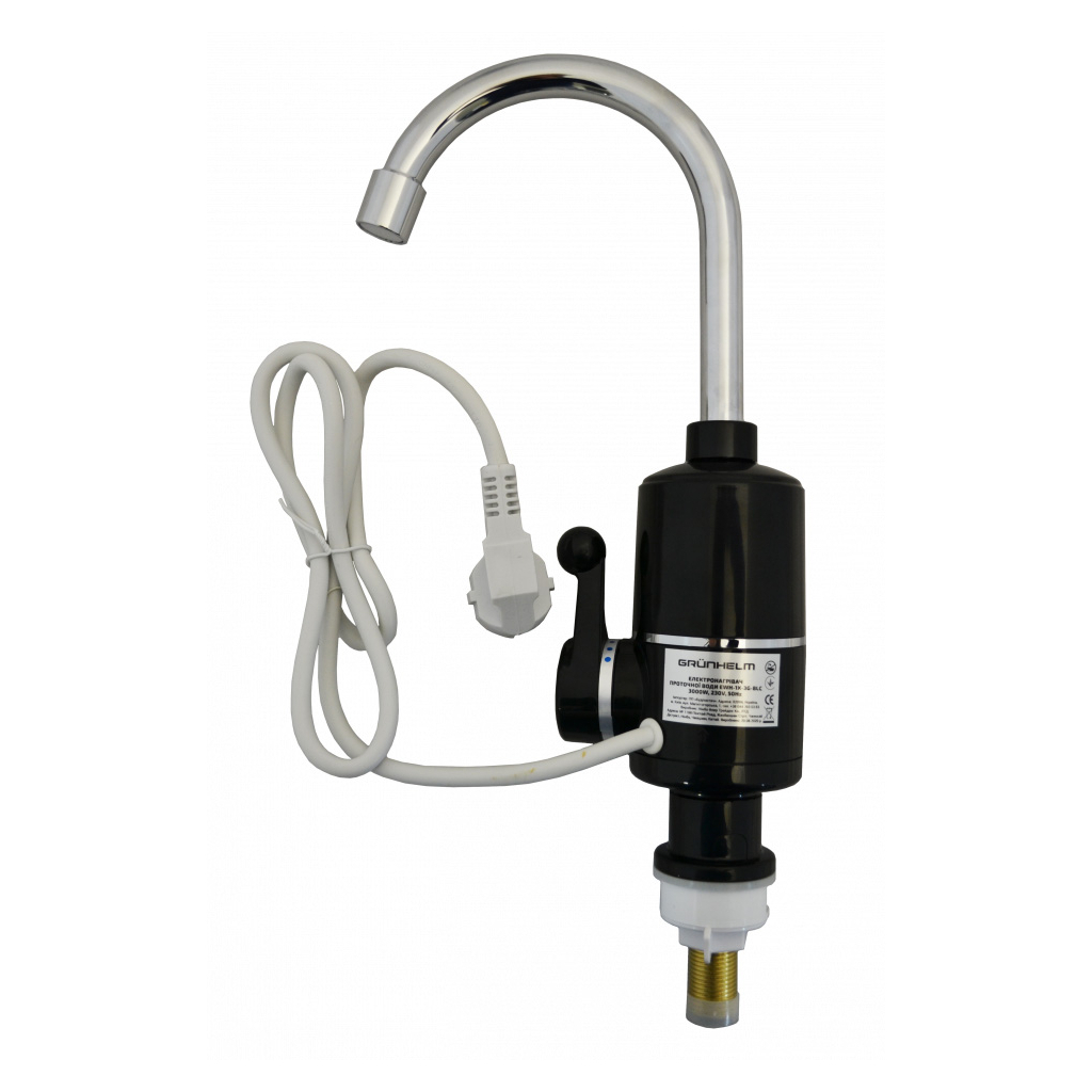 Проточний водонагрівач Grunhelm EWH-1X-3G-BLC - изображение 3