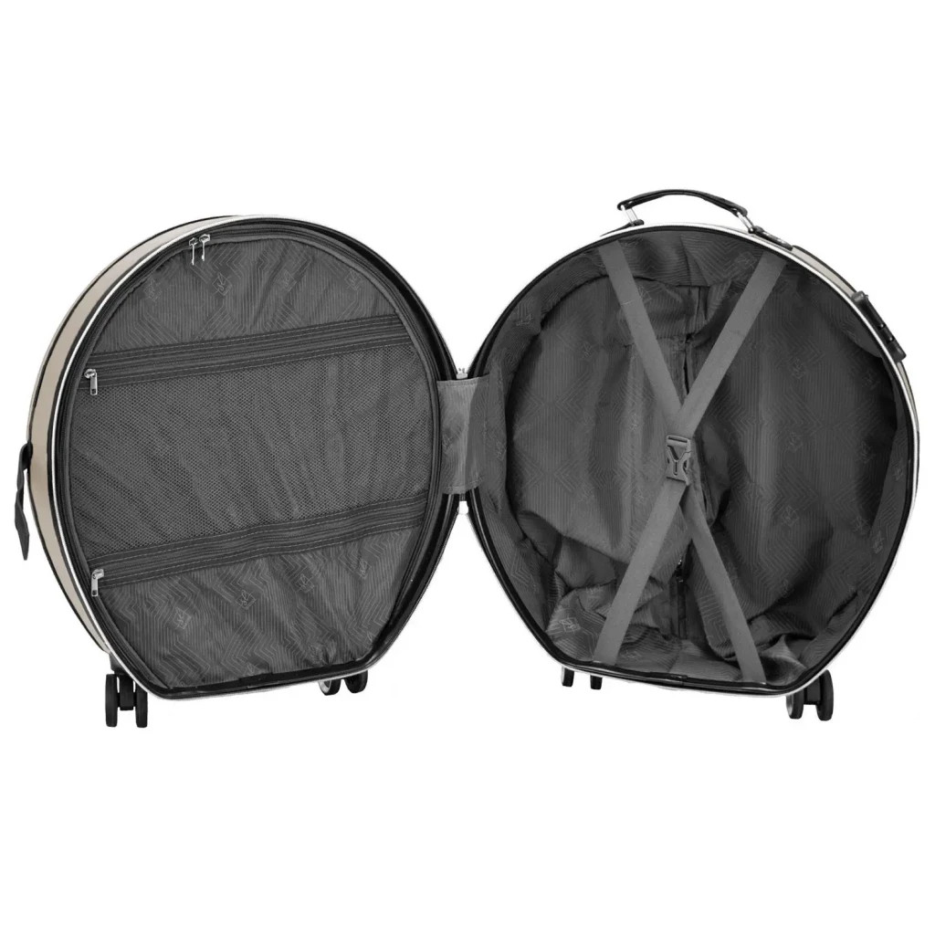 Валіза Semi Line 24" (M) Champagne/Black (T5674-3) (DAS302683) - зображення 6