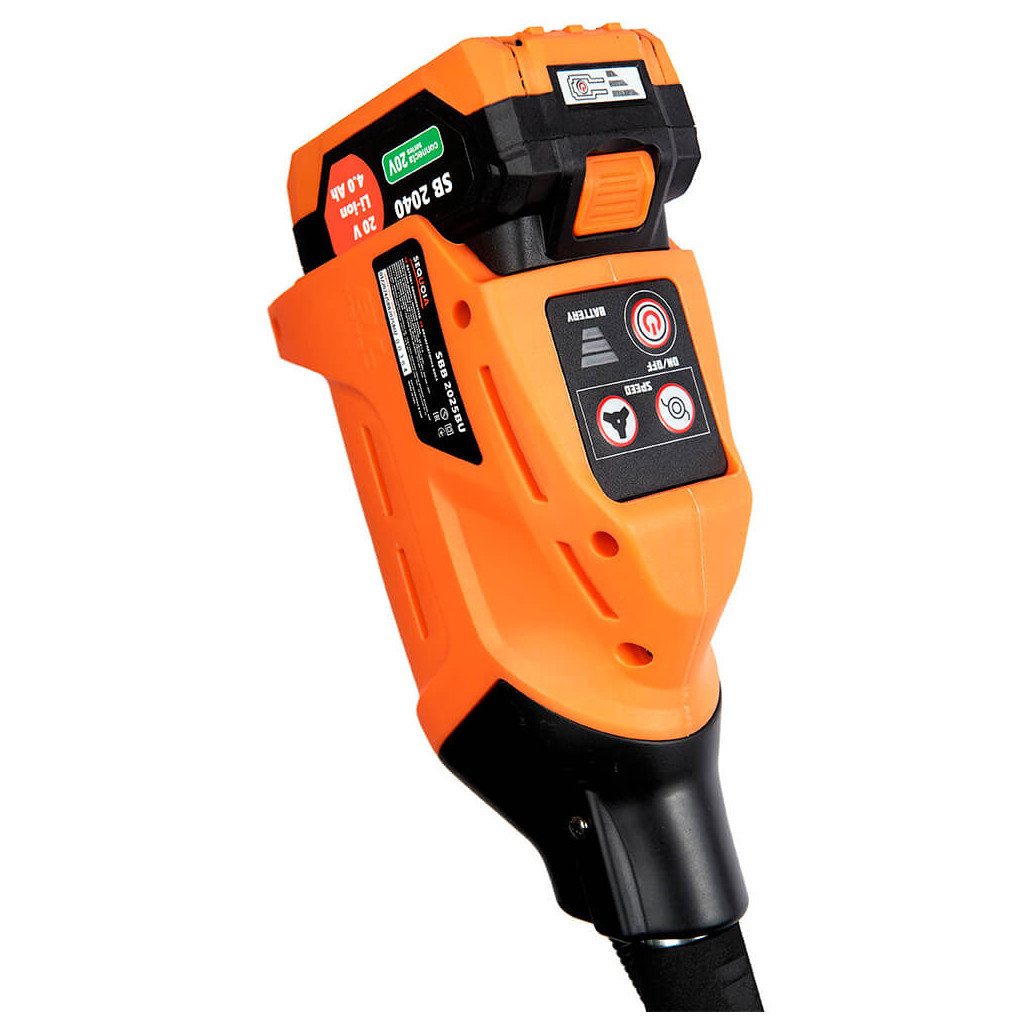 Тример садовий SEQUOIA 20 В, 4Ah, 7500 об/хв, 25мм (ніж)/30 см (ліска) (SBB2025BU-EV) - зображення 5