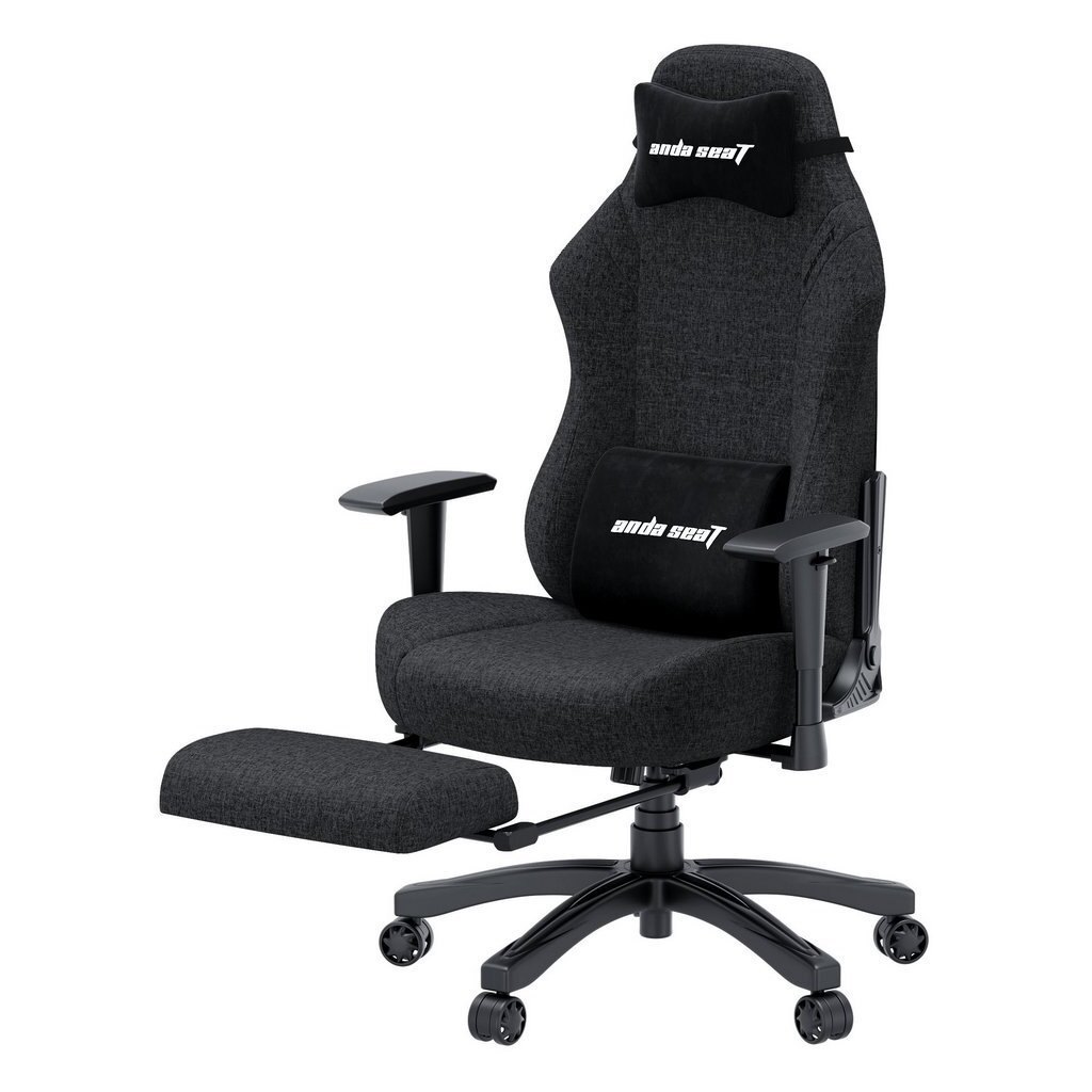 Крісло ігрове Anda Seat Luna Pro Fabric Size L Dark Gray (AD18T-44-GB-F) - зображення 3