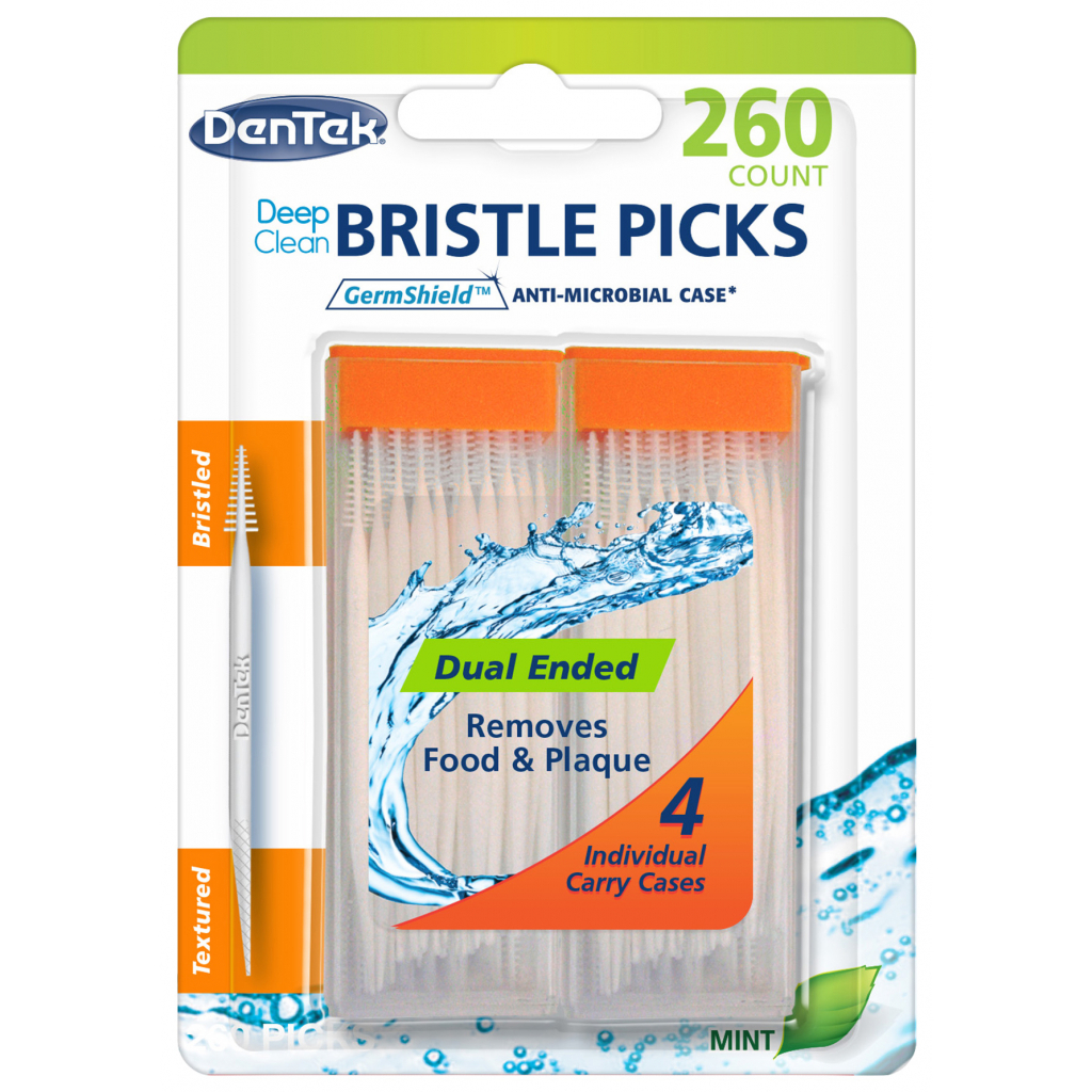 Зубочистки DenTek Глибоке очищення 260 шт. (047701001844) - зображення 2