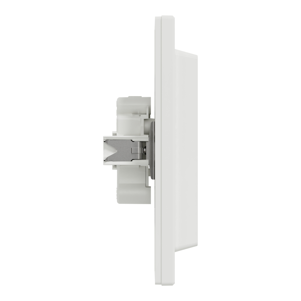 Розетка Schneider Electric ASFORA без заземлення подвійна біла (EPH9700121) - изображение 3