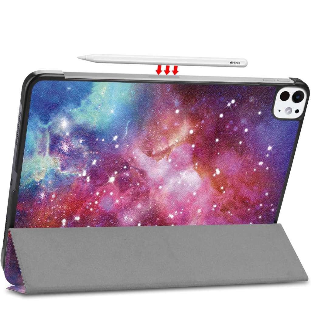Чохол до планшета BeCover Smart Case Apple iPad Pro 11" M4 2024 Space (711641) - зображення 9