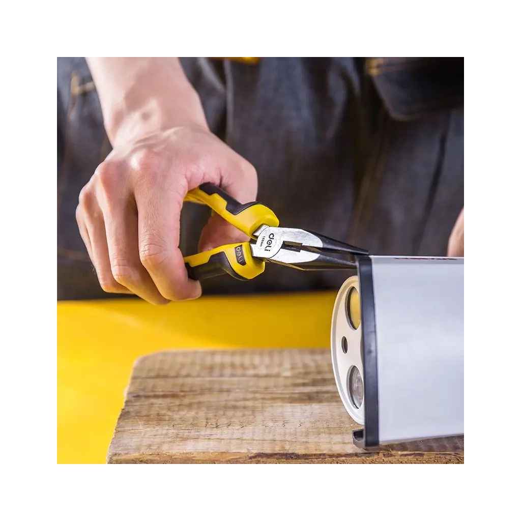 Плоскогубці Deli з довгим носом #6 (EDL2106) - зображення 4