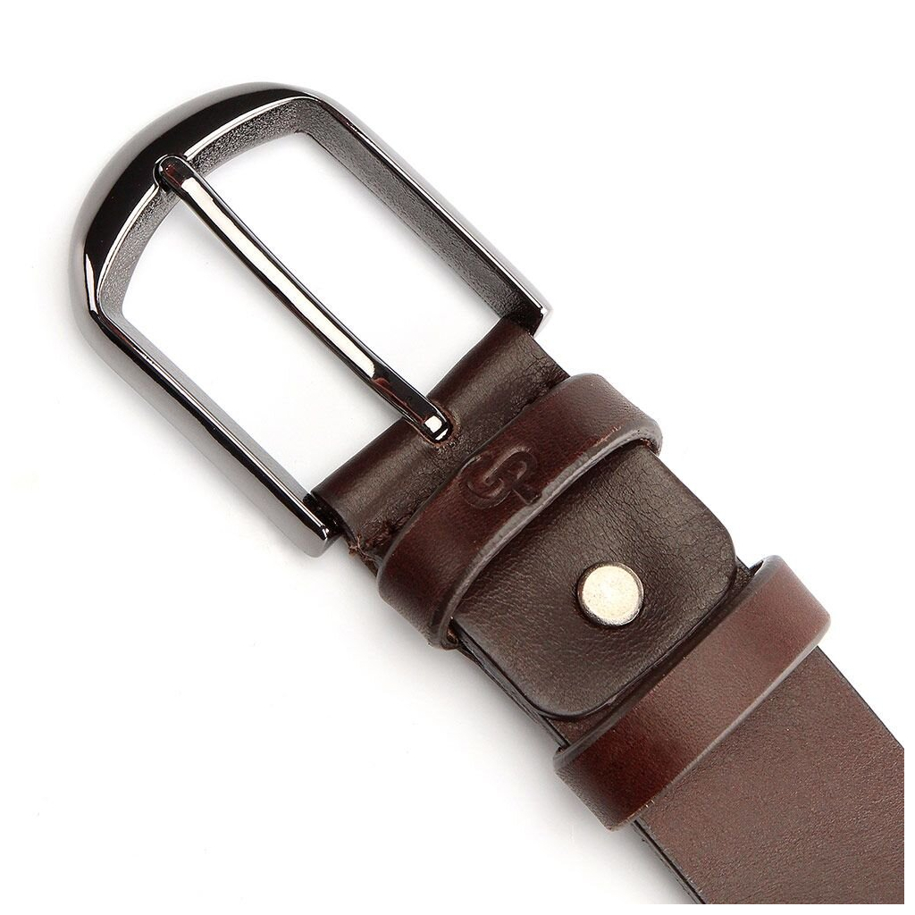 Ремінь Grande Pelle Брючний Коричневий (00245) - зображення 2