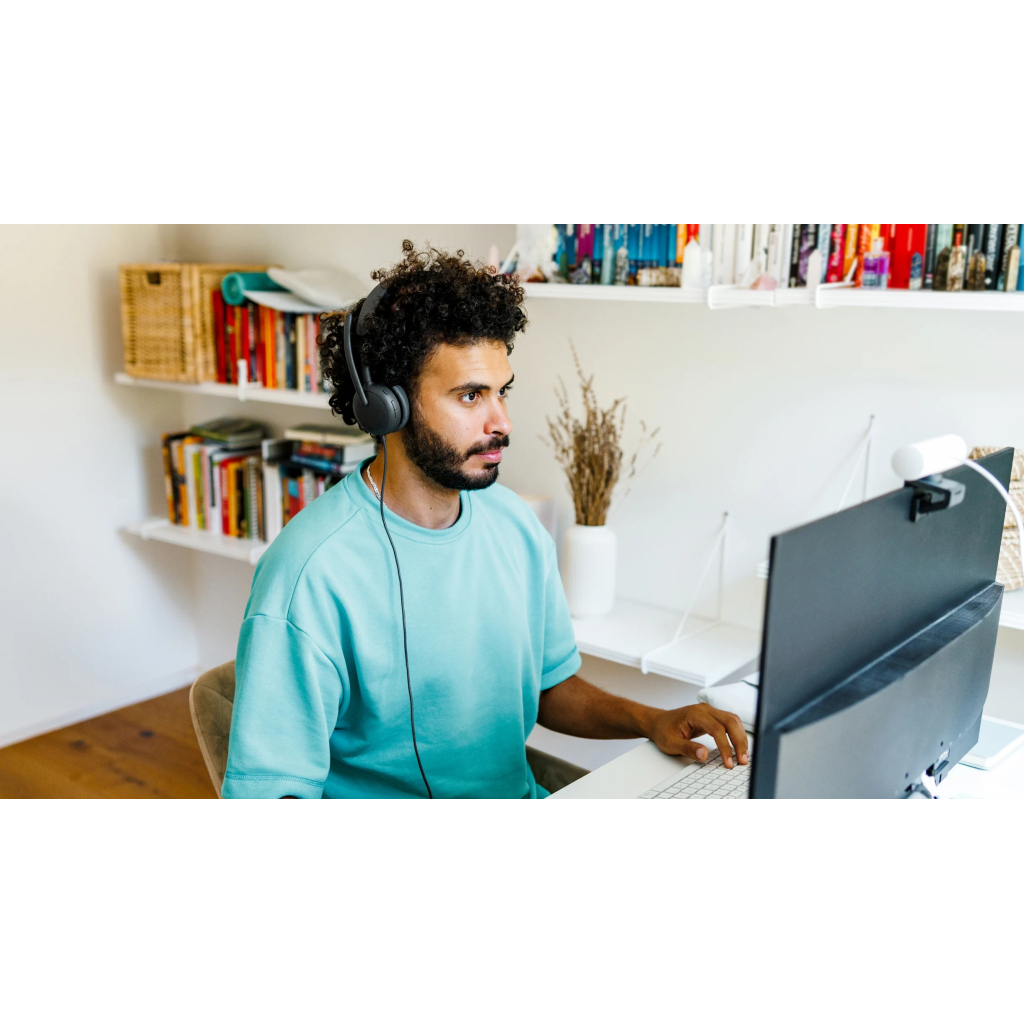 Навушники Logitech Zone Wired 2 USB Graphite (981-001619) - зображення 5