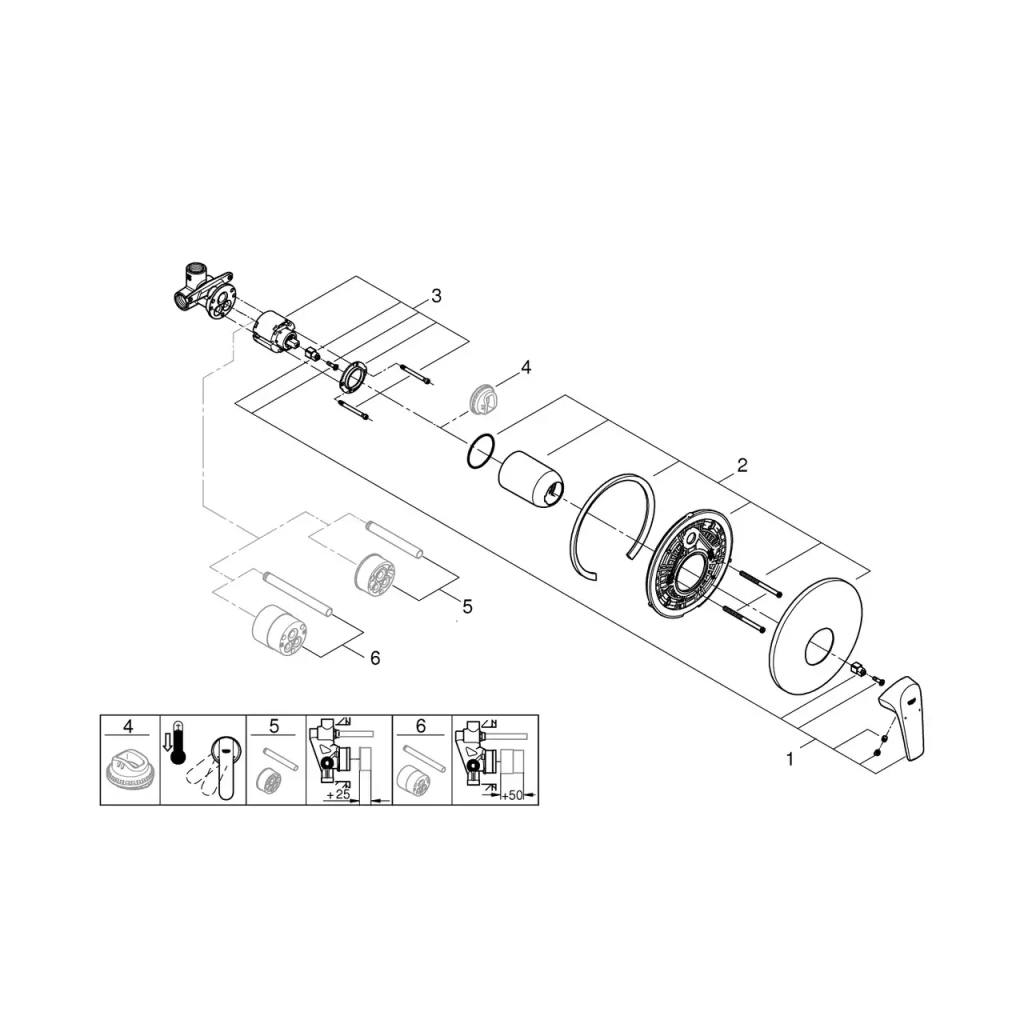 Змішувач Grohe Start Flow (29116000) - изображение 3
