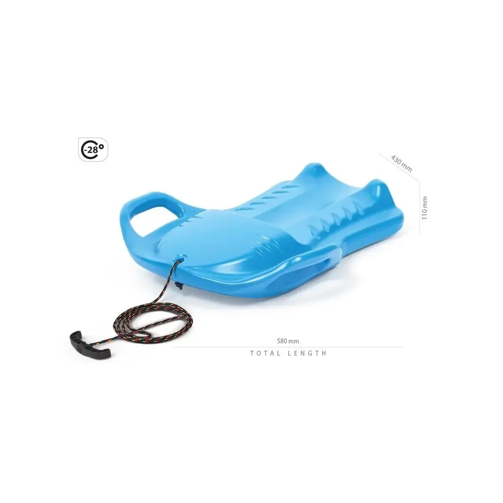 Санки Prosperplast слайдер Sporty, синій (5905197379708) - зображення 3