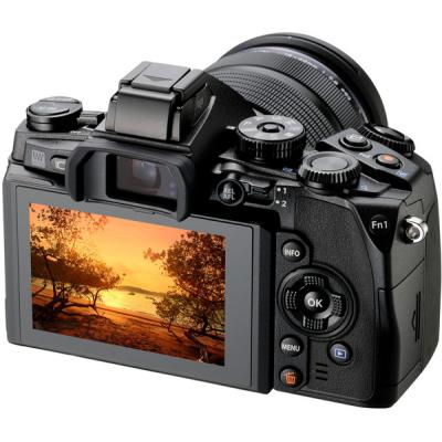 Цифровий фотоапарат Olympus E-M1 12-50 mm Kit black (V207015BE000) - зображення 5