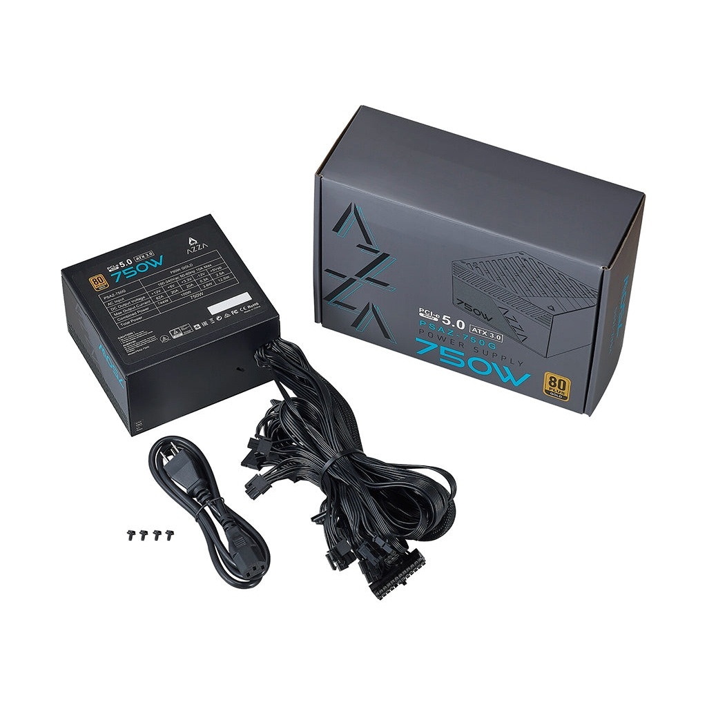 Блок живлення Azza 750W (PSAZ-750G ATX3.0) - зображення 4