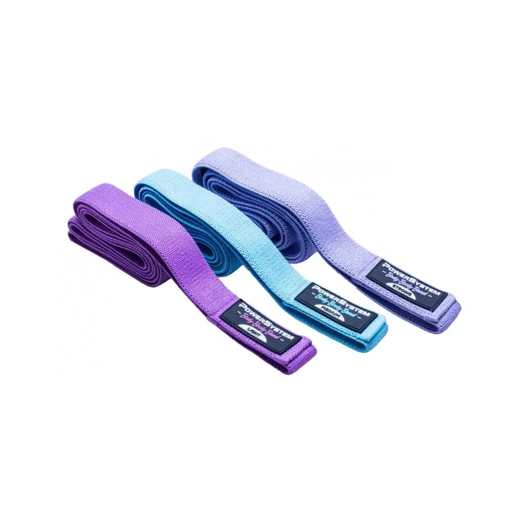 Еспандер Power System PS-4129 Booty Band Set Long набір 3 шт (4129MX-9) - зображення 1