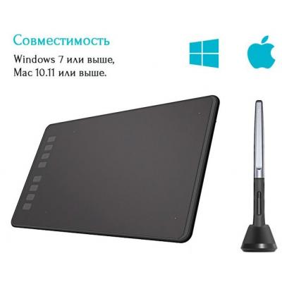 Графічний планшет Huion Inspiroy H950P - зображення 4