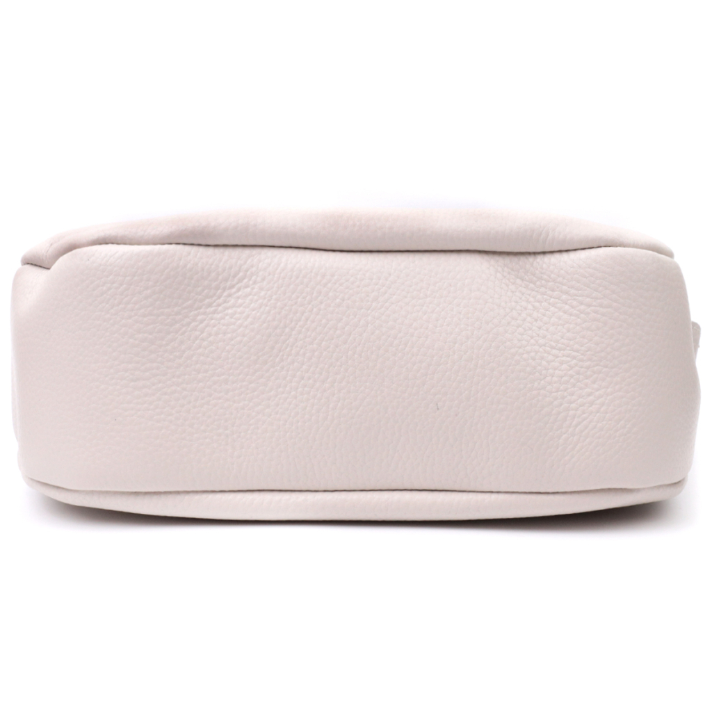 Сумка Vintage Жіноча через плече з натуральної шкіри Біла (22616) - зображення 6