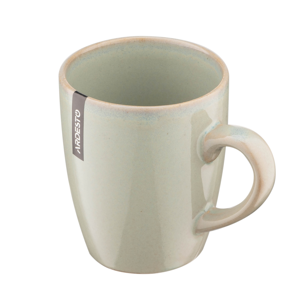Чашка Ardesto Lecco, 390мл, кераміка, сірий (AR2939LRG) - зображення 3