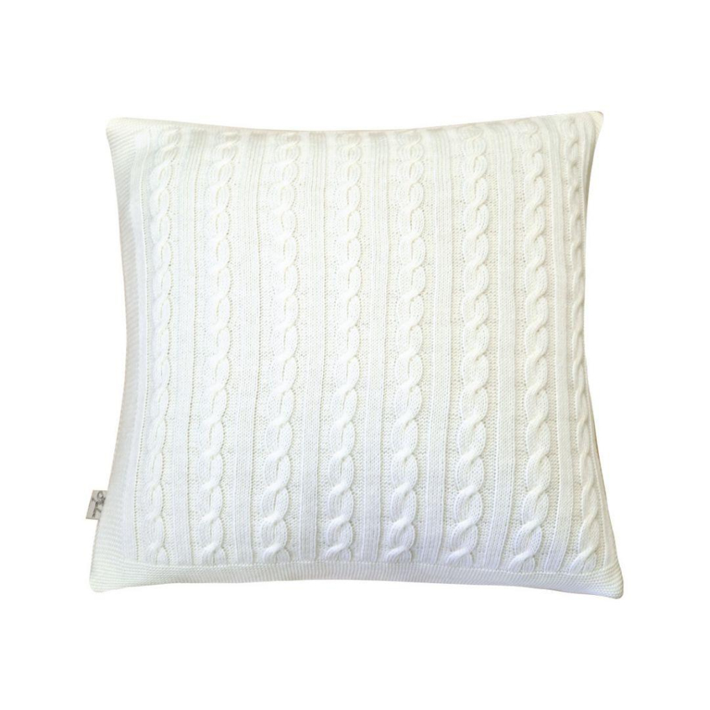 Наволочка Прованс декоративна в'язана SOFT Молочний 45х45 (011700) - зображення 1