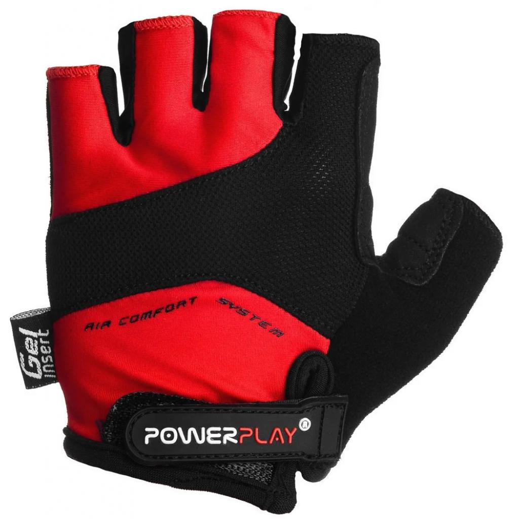 Велорукавиці PowerPlay 5013 Red L (5013D_L_Red) - зображення 2