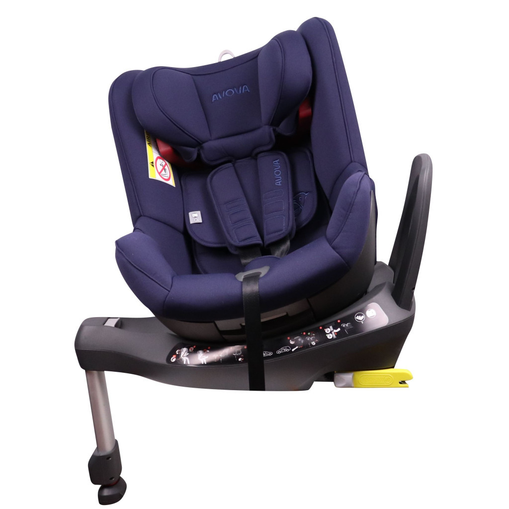 Автокрісло Avova Swan-Fix 0-25 кг Atlantic Blue (4260621466111) - зображення 9