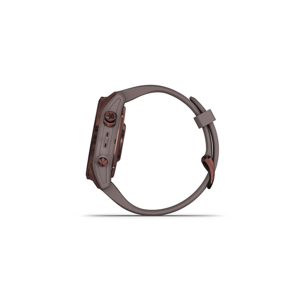 Смарт-годинник Garmin fenix 7S Sapphire Sol, Dark Bronze Ti w/ Shale Gray Band, GPS (010-02539-29) - зображення 9