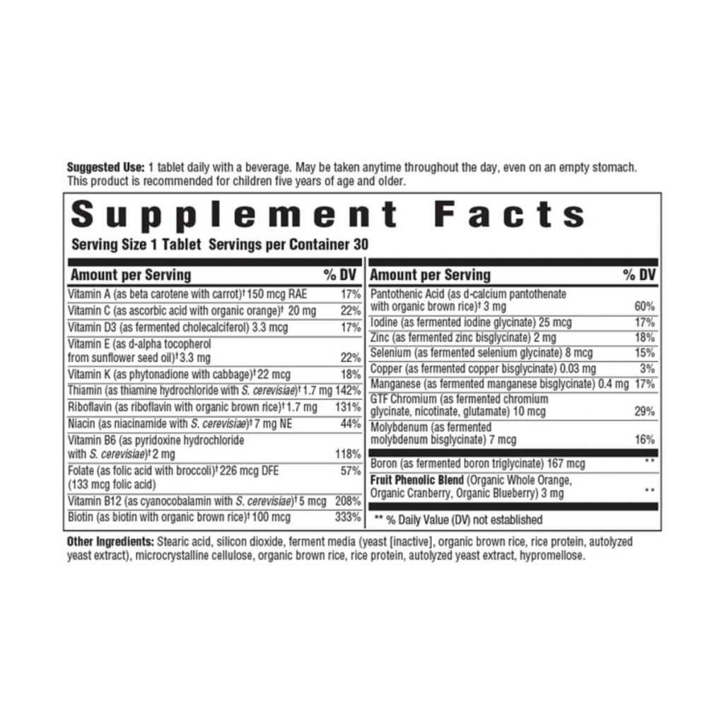 Мультивітамін MegaFood Дитячі щоденні вітаміни Kids One Daily, 30 таблеток (MGF-10179) - зображення 2