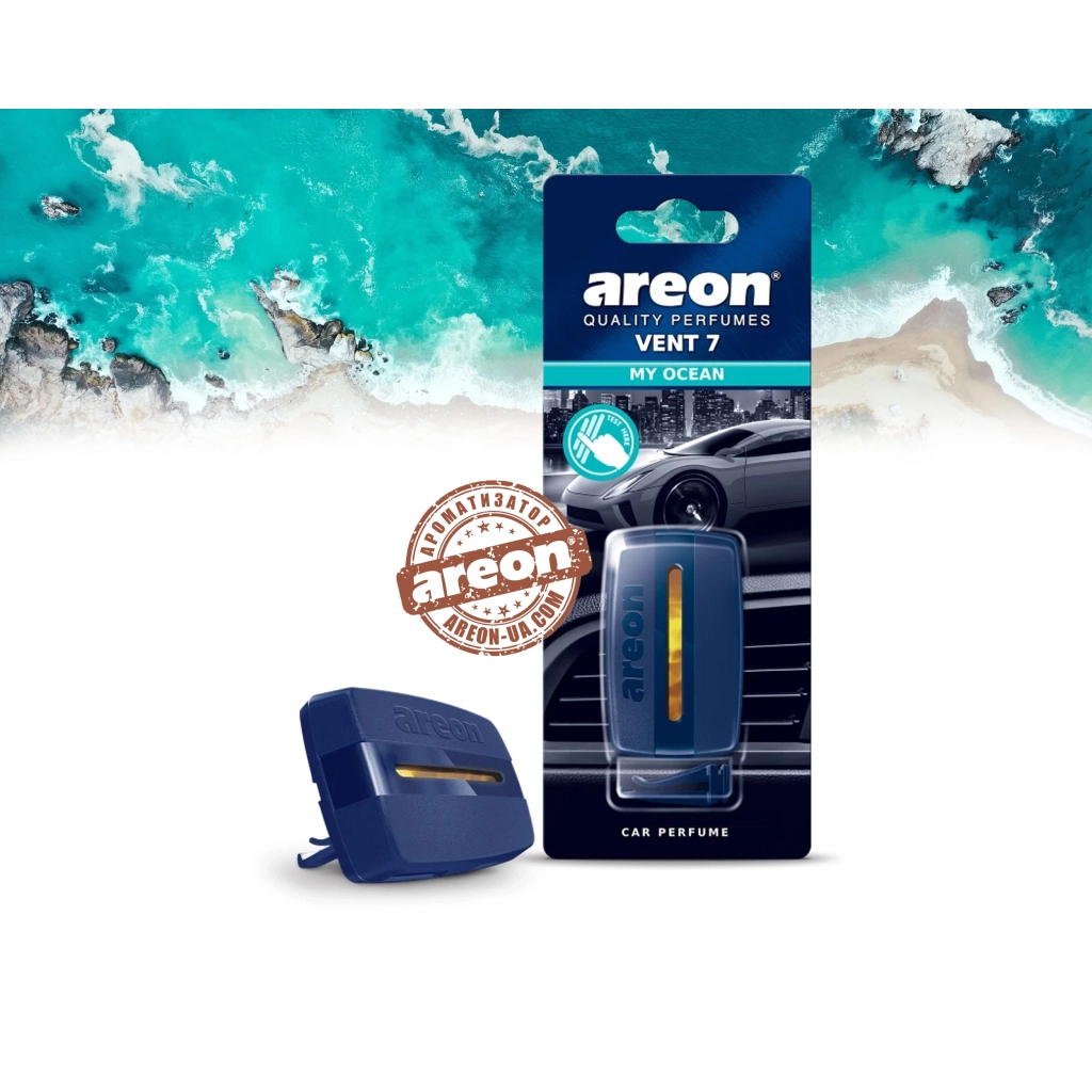 Ароматизатор для автомобіля Areon VENT 7 My Ocean (84347) - зображення 2