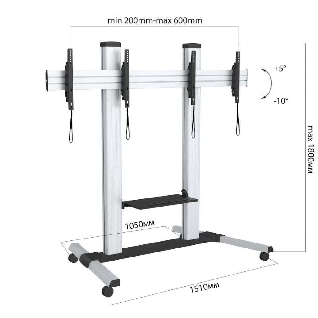 Стійка презентаційна Charmount CT-FTVS-T11 - зображення 4
