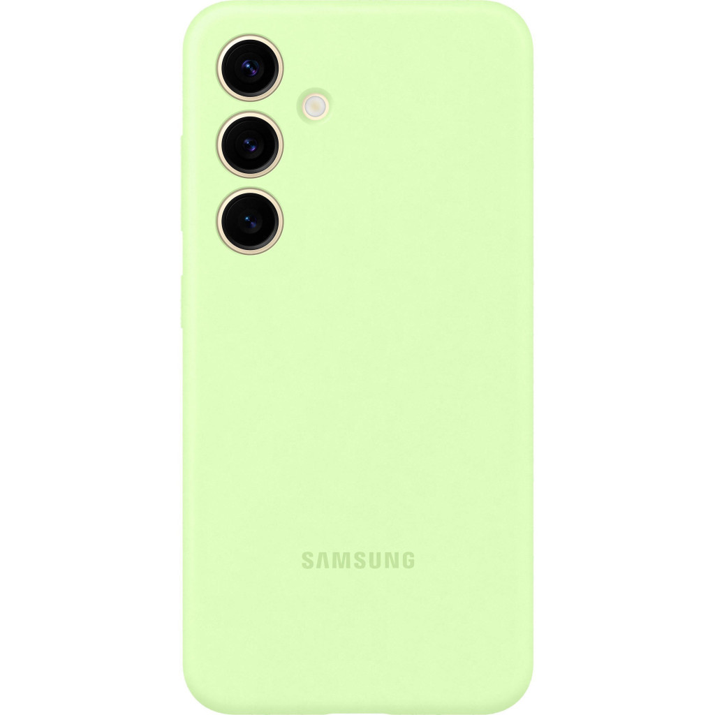 Чохол до мобільного телефона Samsung Galaxy S24 (S921) Silicone Case Lime (EF-PS921TGEGWW) - зображення 1