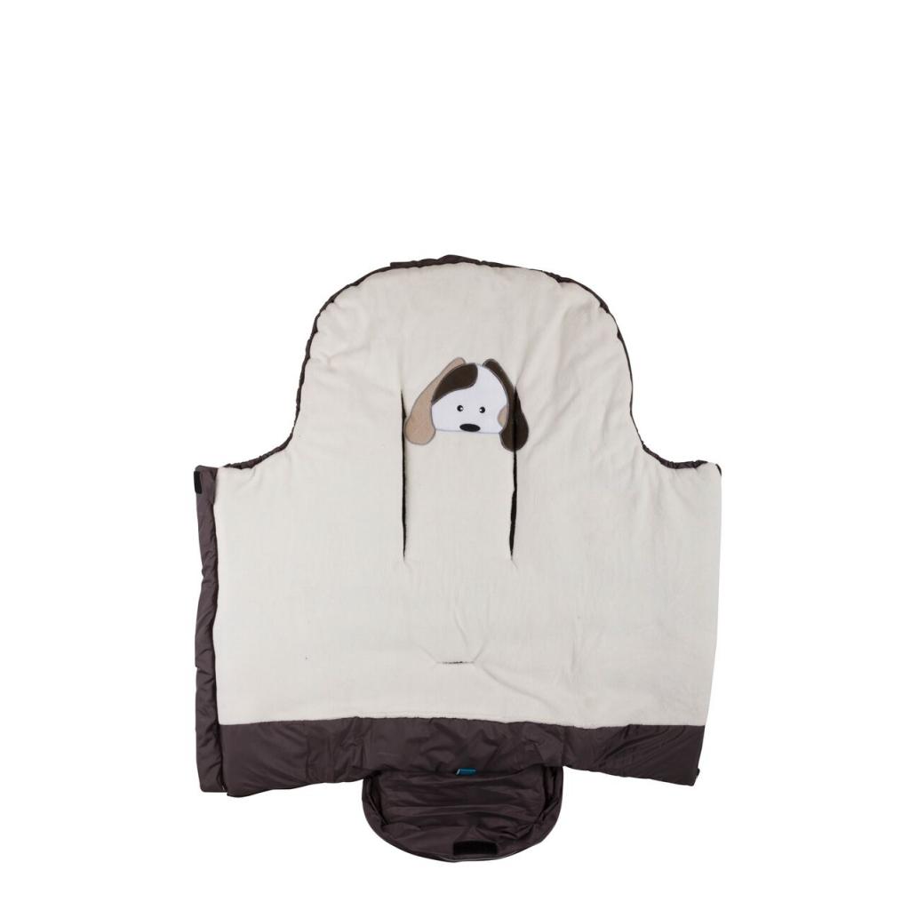 Зимовий конверт Nuvita СUCCIOLI JUNIOR коричневий (NV9605CUCCIOLOJRTAUPE) - зображення 5