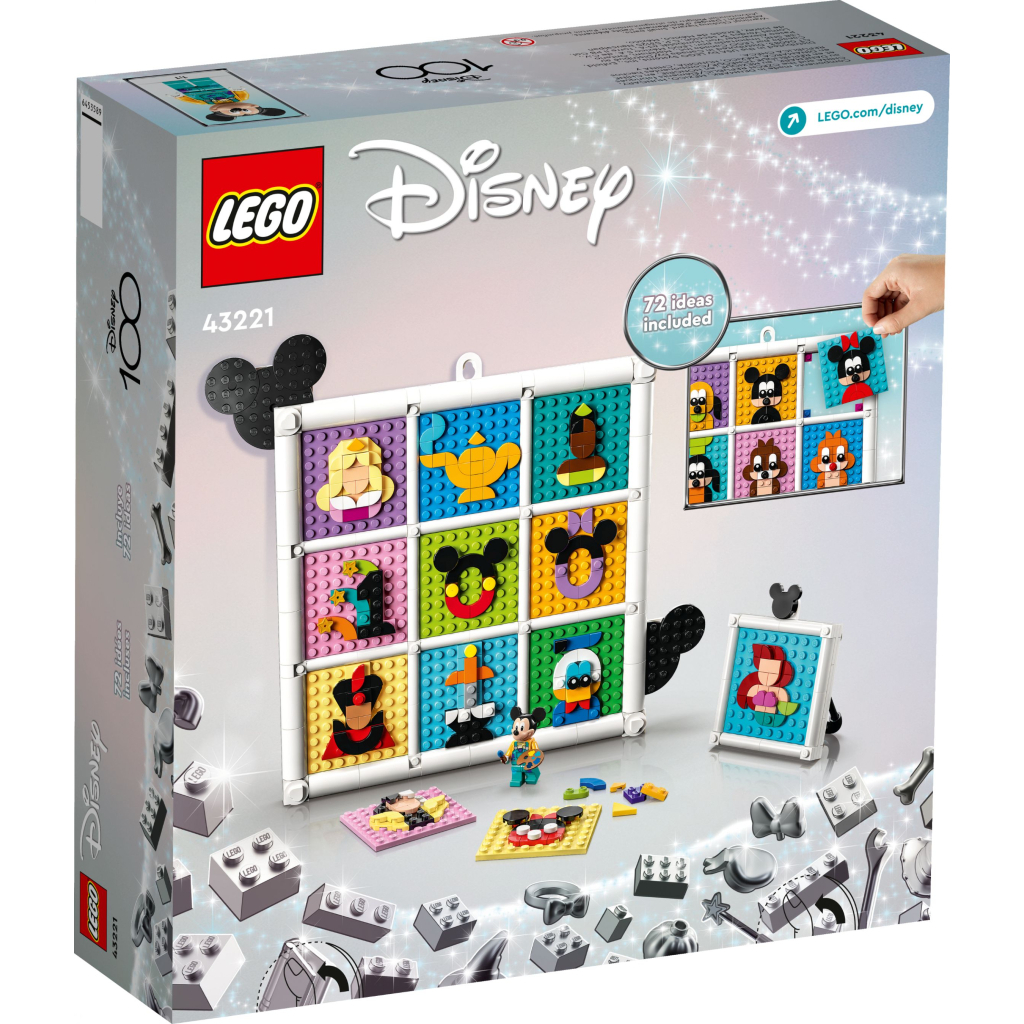 Конструктор LEGO Disney 100-та річниця мультиплікації Disney 1022 деталей (43221) - зображення 6