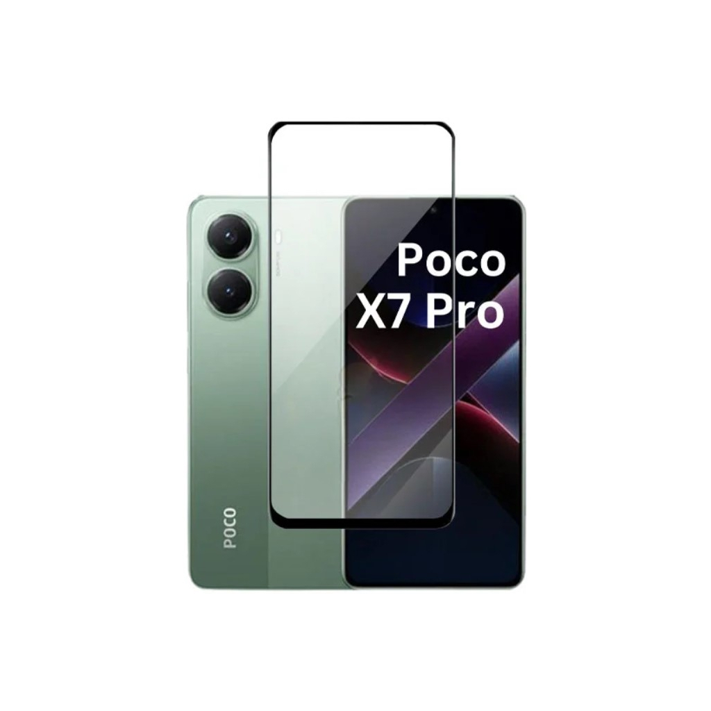 Скло захисне BeCover Poco X7 Pro Black (713415) - зображення 2