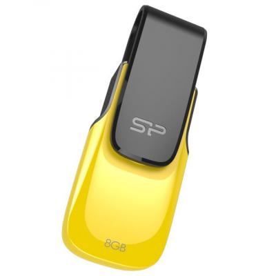 USB флеш накопичувач Silicon Power 8Gb Ultima U31 Yellow USB 2.0 (SP008GBUF2U31V1Y) - зображення 2
