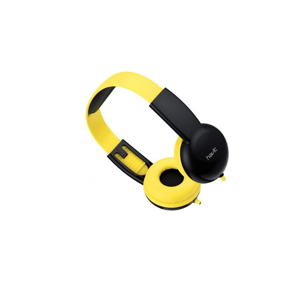 Навушники Havit HV-H211d Yellow/Black (HV-H211d) - зображення 4