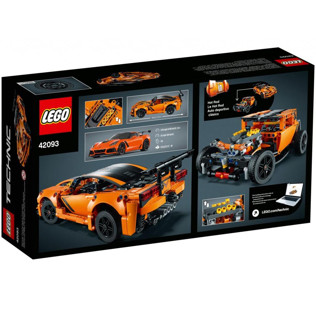 Конструктор LEGO TECHNIC Chevrolet Corvette ZR1 579 деталей (42093) - зображення 7