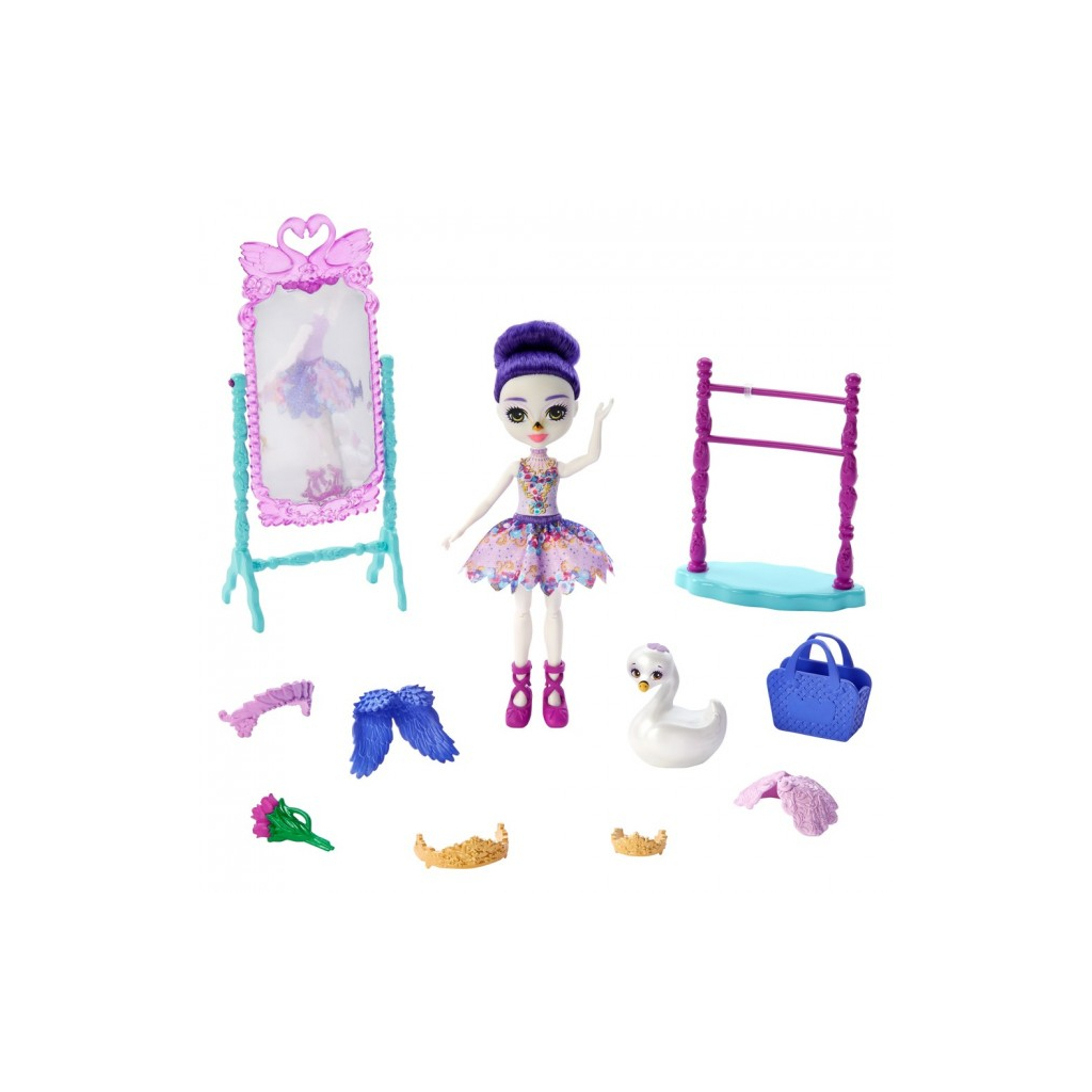Лялька Enchantimals набір Балетна студія серії "Королевичі" (GYJ06) - зображення 4