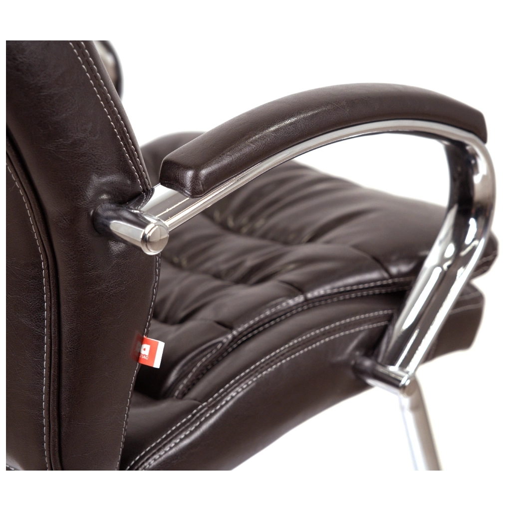 Офісне крісло Аклас Валенсія CF (XY-7004G-1) Коричневе (00161483) - зображення 9