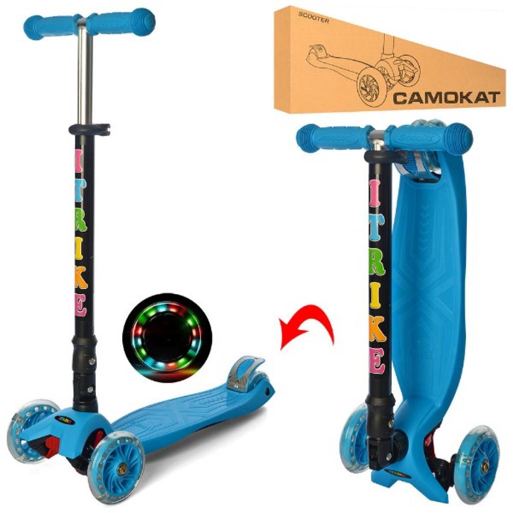 Самокат iTrike Maxi JR blue (JR 3-003-1-BL blue) - зображення 3