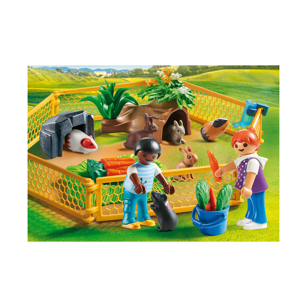Конструктор Playmobil Загін зі свійськими тваринами (6336504) - зображення 3