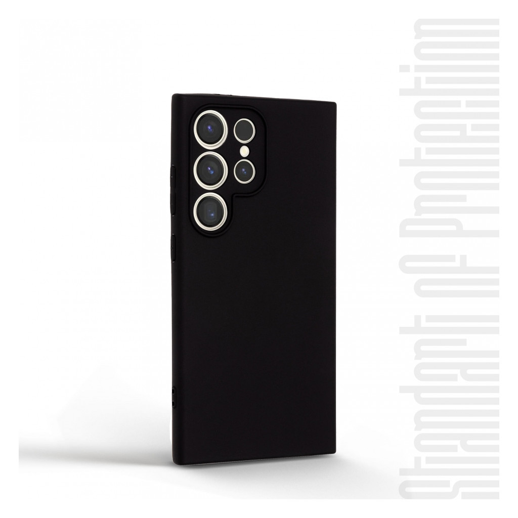 Чохол до мобільного телефона Armorstandart Matte Slim Fit Samsung S24 Ultra Camera cover Black (ARM72478) - зображення 2