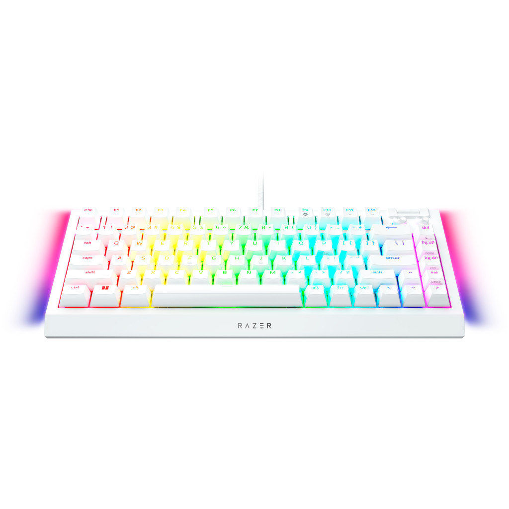 Клавіатура Razer BlackWidow V4 75 USB UA White (RZ03-05001700-R3M1) - зображення 5