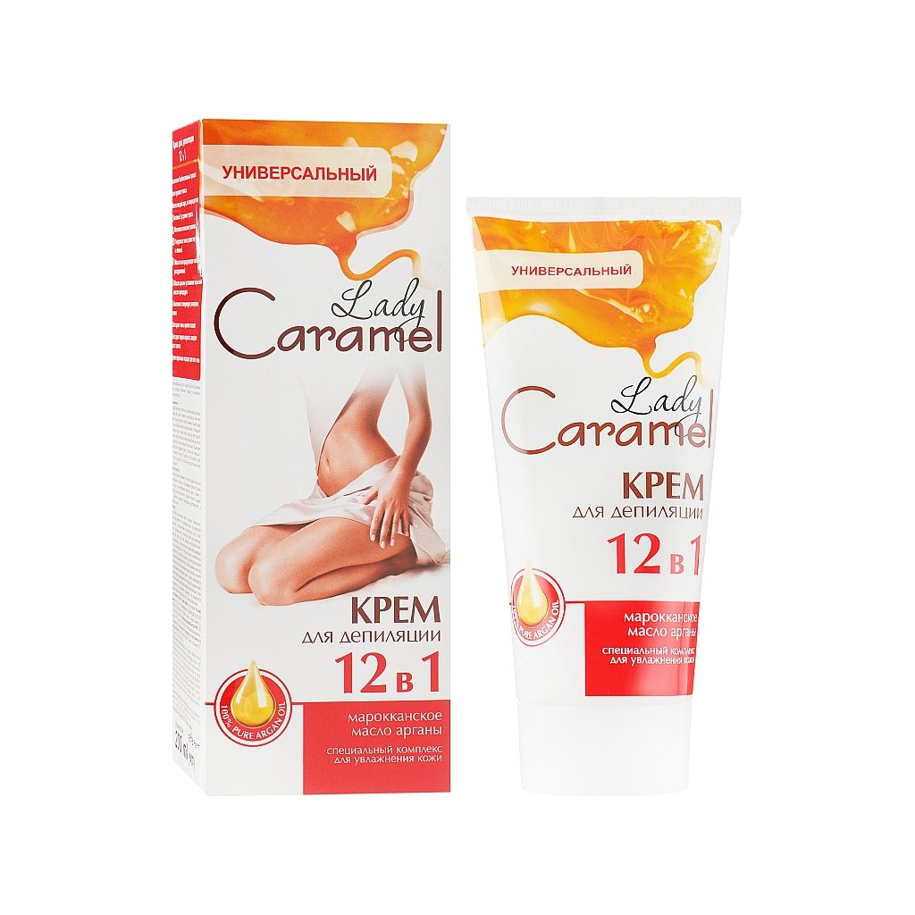 Крем для депіляції Caramel 12 в 1 Універсальний 200 мл (4823015934018) - изображение 1