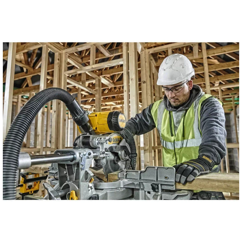 Торцювальна пила DeWALT 1675 Вт, диск 250х30 мм, 4000 об/хв, XPS, 22 кг (DWS727) - изображение 5