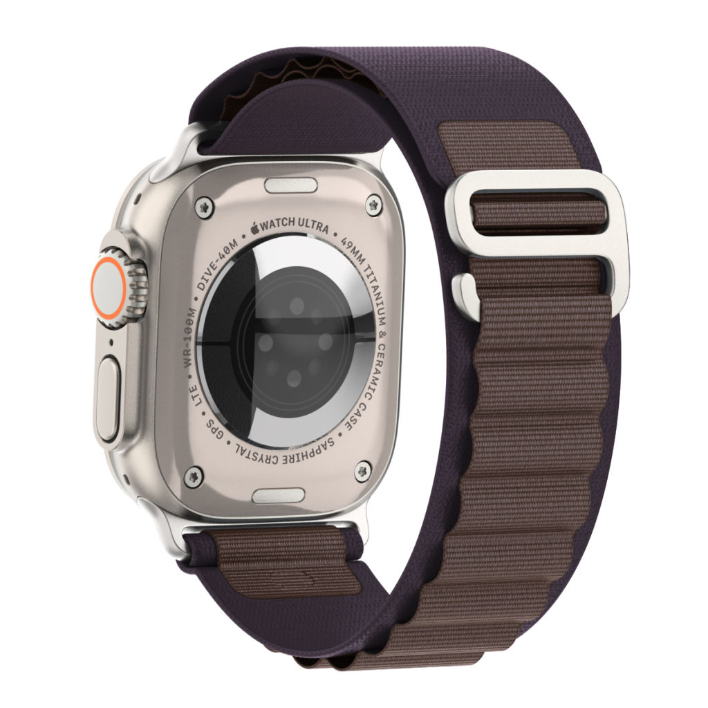 Ремінець до смарт-годинника Armorstandart Alpina Band для Apple Watch 49/46/45/44/42 (Series 1-3) Indigo (ARM81043) - зображення 5